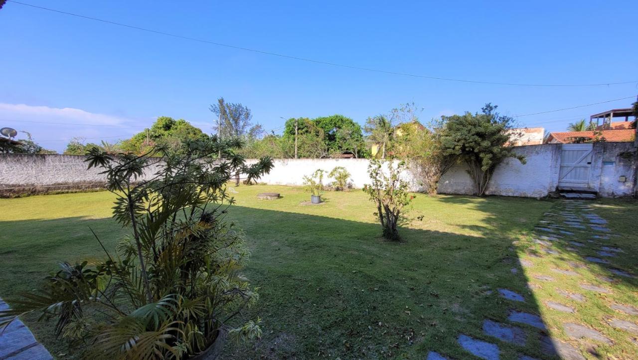 Excelente Casa Com 3 Quartos Com Suite Quintal Enorme Gramado A 600M Da Praia Em Saquarema Muito Espaco E Privacidade Total Dış mekan fotoğraf